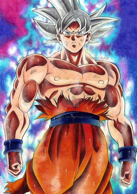 Son Goku Mastered Ultra Instinct By Taniidraw Dragon Ball Super Dragon Ball Z Digital Artist