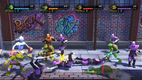Don't walk into them or a plank will spring up and smack your turtle in the face! Teenage Mutant Ninja Turtles: Turtles in Time Re-Shelled ...