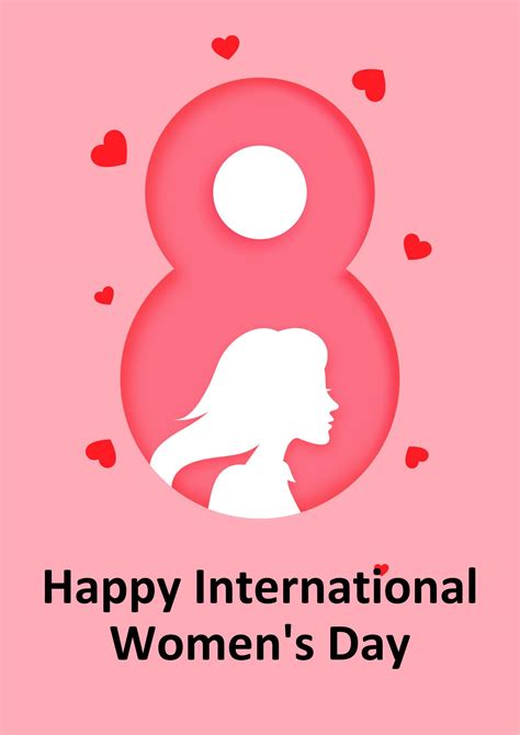 Word Of International Womens Day Posterdocx Wps Free Templates