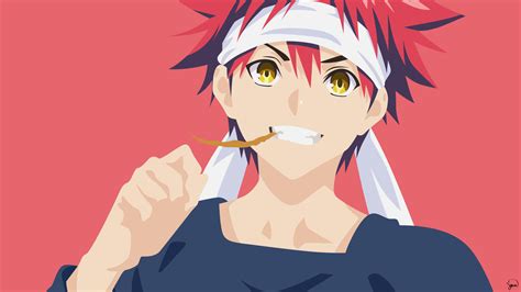 The series shokugeki no soma contain themes or scenes that may not be suitable for very young readers thus is blocked for their protection. Food Wars: Shokugeki No Soma Wallpapers, Pictures, Images