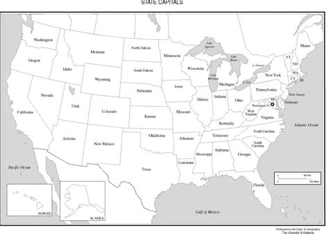 Free Printable Black And White Map Of The United States Printable Usa