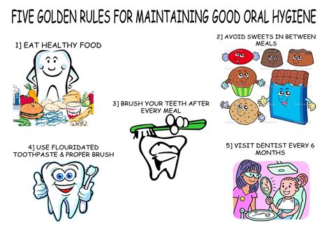 Five Golden Rules For Maintaining Good Oral Hygiene