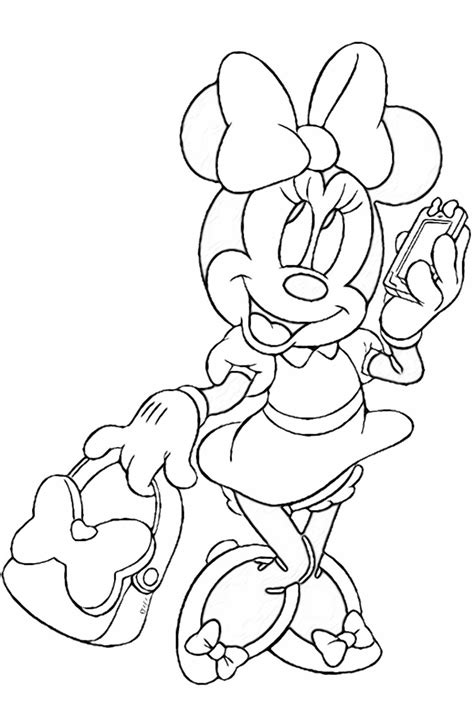 20 Desenhos De Minnie Mouse Para Colorir Desenhos Para Colorir