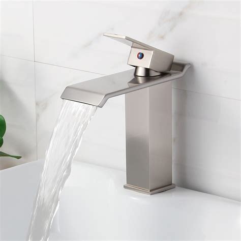 Get free shipping on qualified waterfall bathroom faucets or buy online pick up in store today in the bath department. Elite Single Handle Bathroom Waterfall Faucet & Reviews ...