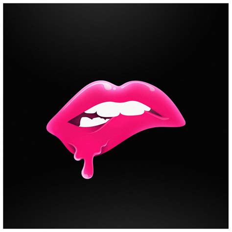 15 Dripping Lips Clipart  Alade