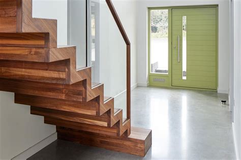 Floating Wooden Staircase