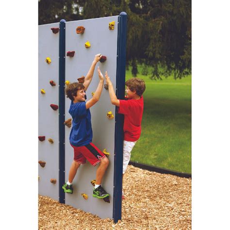 Everlast Climbing Gray Playground Walls — Outdoor Workout Supply