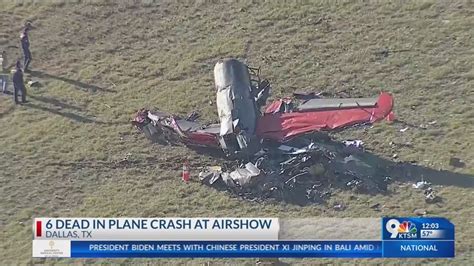6 Dead In Plane Crash At Air Show In Dallas Youtube