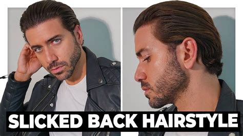The Perfect Slicked Back Hairstyle Tutorial Mens Hair 2021 Ny