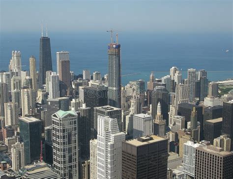 Chicago Cityscape Editorial Stock Photo Image Of States 56351718