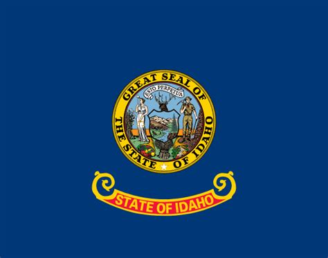 Idaho Bandeiras Dos Estados Norte Americanos