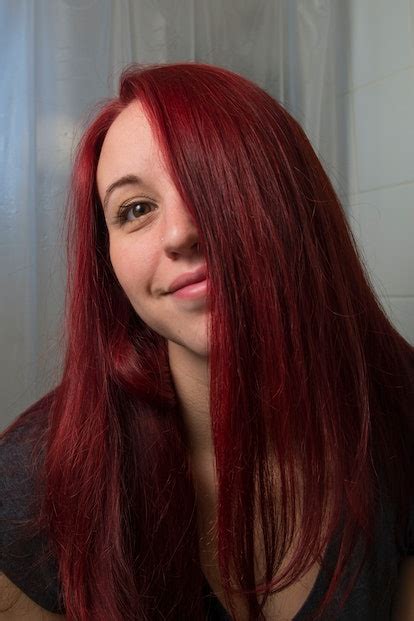 How To Dye Your Brown Hair Red Without Bleach If Youre In The Mood To