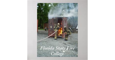 P6300063 Florida State Fire College Poster Zazzle