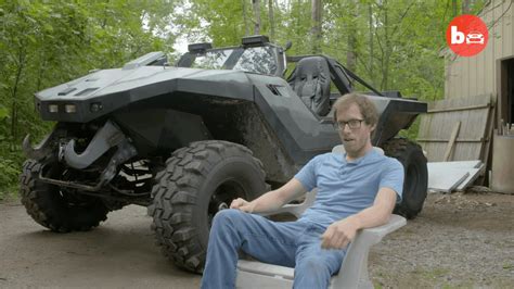 Someone Spent 5 Years Making This Real Halo Warthog Truck