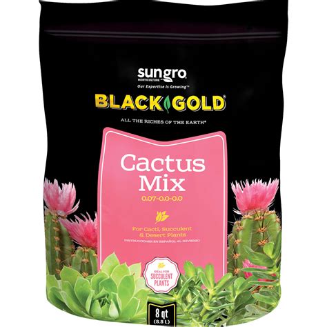 Black Gold Cactus Mix Organic Potting Soil 8 Qt Ace Hardware