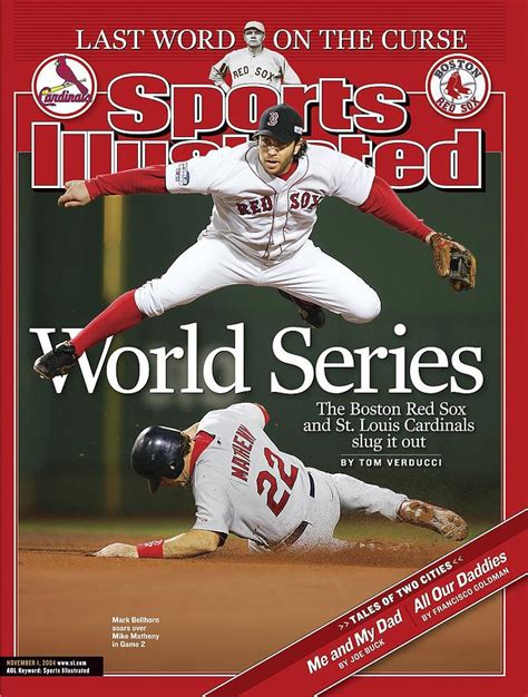 Boston Red Sox Mark Bellhorn 2004 World Series Sports Illustrated Cover By Sports Illustrated