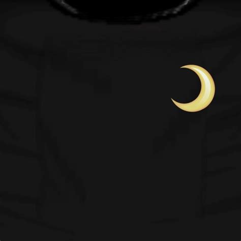 Black Aesthetic Moon Tshirt Roblox T Shirts Com Desenhos Camisa Png