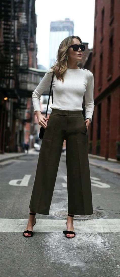 My Top Tips On How To Style Wide Leg Pants Of Leather And Lace