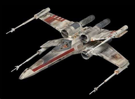 Sold Price Original Screen Used X Wing Fighter Miniature From Star