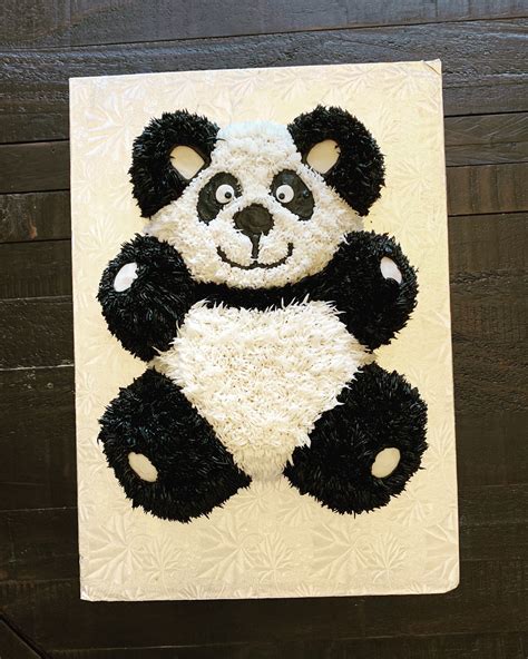 Panda Birthday Cake 9th Birthday Birthday Ideas Panda Cakes Cake