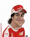 Parúas: caricaturista e ilustrador.: Caricatura: Fernando Alonso