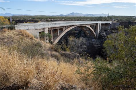 Cienega Creek Bridge Arizonas Longest Open Spandrel Bridge Adot
