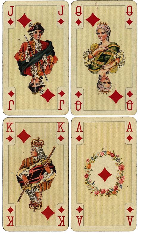 Antique French Playing Cards Free Large Printables Playing Cards