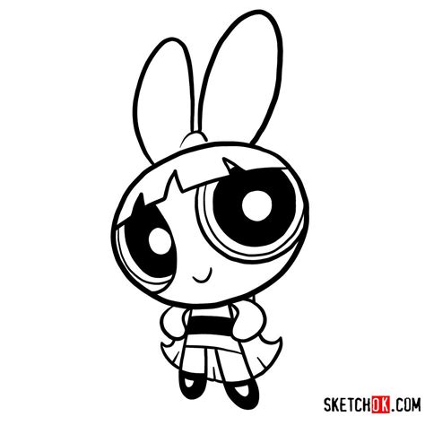 Pin By Günay Doğanyer On Sude çizim Girl Drawing Outline Powerpuff