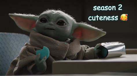 Baby Yoda Being Adorable Season 2 Edition Youtube