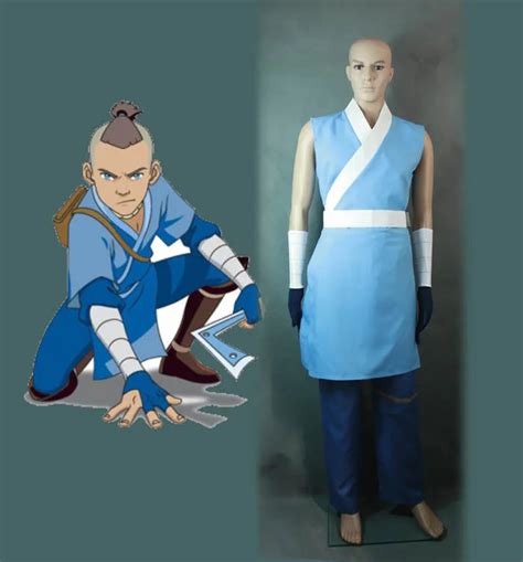 Avatar The Last Airbander Sokka Cosplay Costume Halloween Outfit