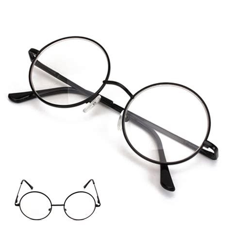 Black Metal Rimmed Reading Glasses Retro Round Frame Designer Sk Ebay