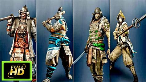 For Honor Samurai Cutscenes The Kensei The Shugoki The Orochi Female Orochi For Honor Hd