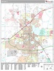 Lakeland Florida Wall Map (Premium Style) by MarketMAPS - MapSales