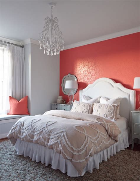 Staggering Coral Reef Bedding Decorating Ideas For Bedroom Transitional