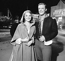 George Peppard and Hope Lange -- studio still from How The West Was Won ...