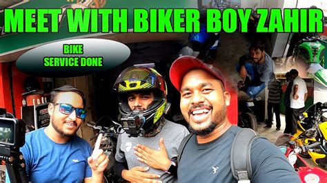 Biker Boy Zahir Ke Sath Bike Survice Kar Diya Mota Kharcha