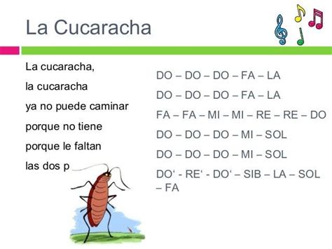 La Cucaracha Big Letter Notation Ubicaciondepersonascdmxgobmx