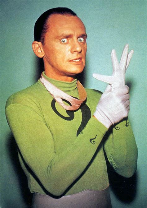 The Riddler Frank Gorshin 1966 Batman Pages