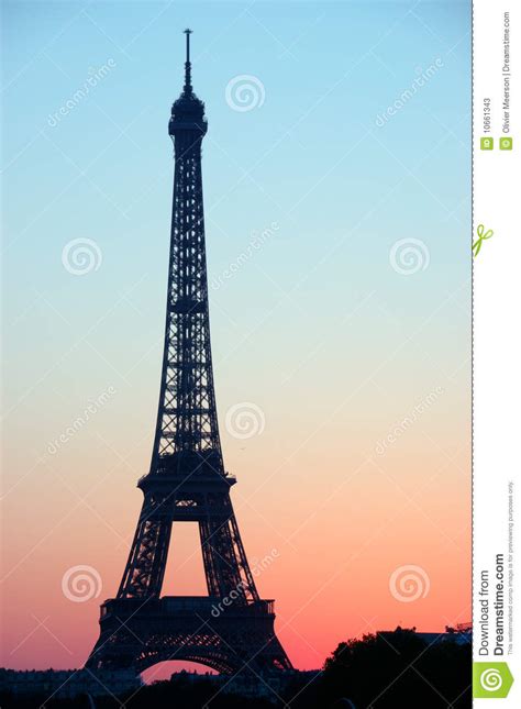 French Icon Stock Image Image Of Tourism Romantic Pink 10661343