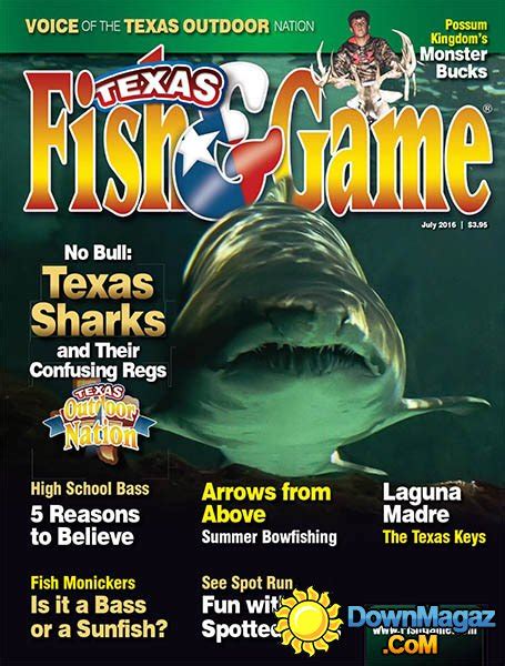 Texas Fish And Game July 2016 Download Pdf Magazines Magazines
