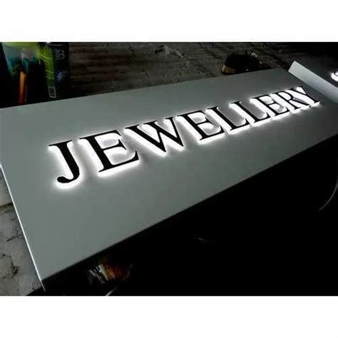 Square Acrylic Led Sign Board For For Advertisement At Rs 850square