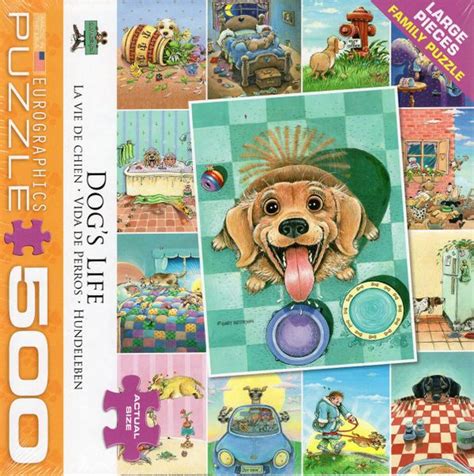 Dogs Life Collage Jigsaw Puzzle Gary Patterson Calendars And Other