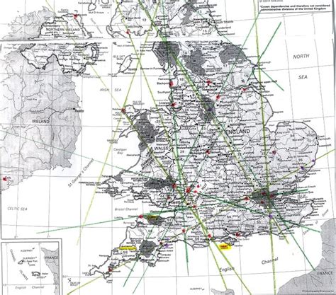 Ley Line Maps Of Britain Ancient Mysteries And Alternative History