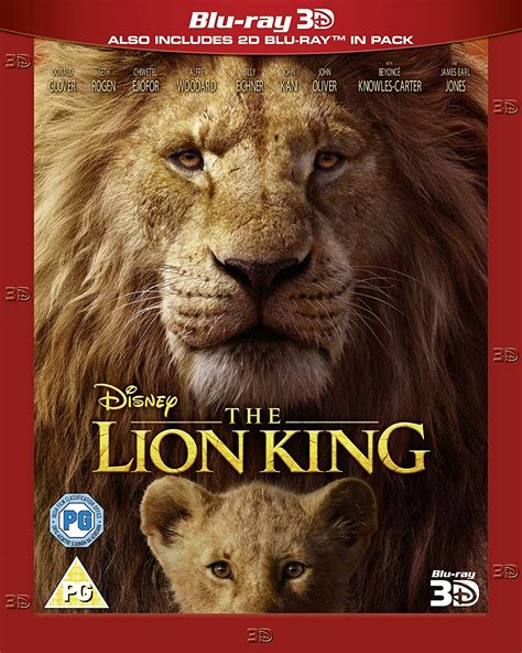 Disneys The Lion King 3d Blu Ray 2d Blu Ray Uk Import English