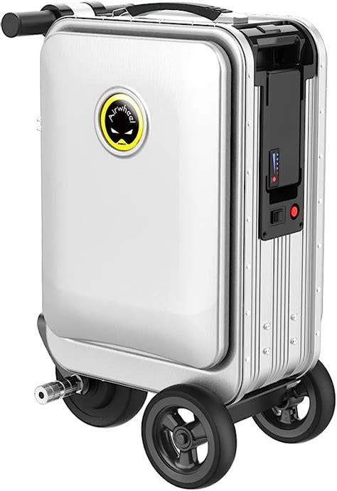 Review Airwheel Se3s Smart Rideable Suitcase Electric Luggage Scooter