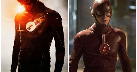 First Look Barry Allen New Flash Suit Season 2