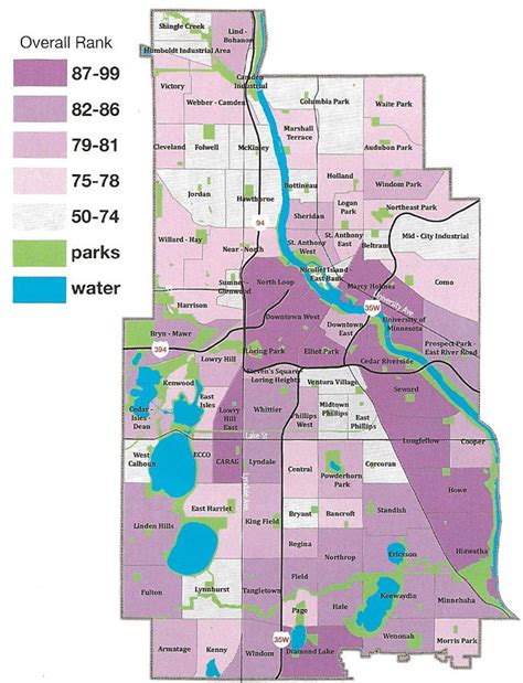 Minneapolis Neighborhood Map Guide