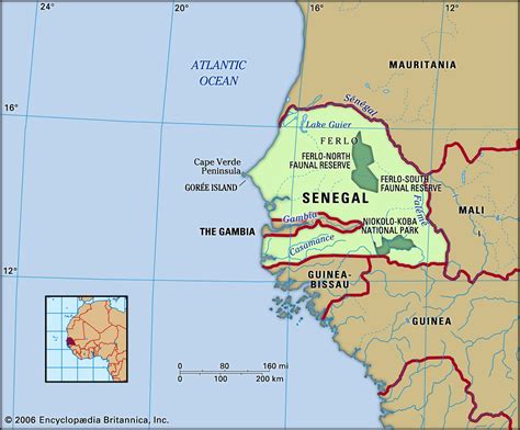 Geography Of Senegal