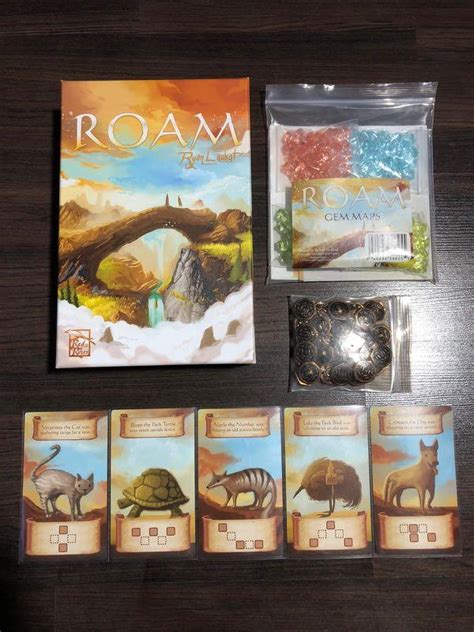 Roam Board Game Kickstarter Edition Hobbies And Toys Toys And Games On