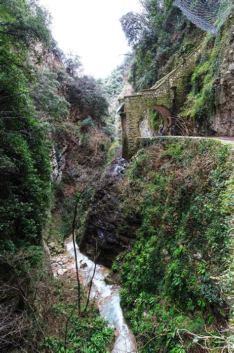 Brasa Schlucht Strada Della Forra In Tremosine Am Gardasee